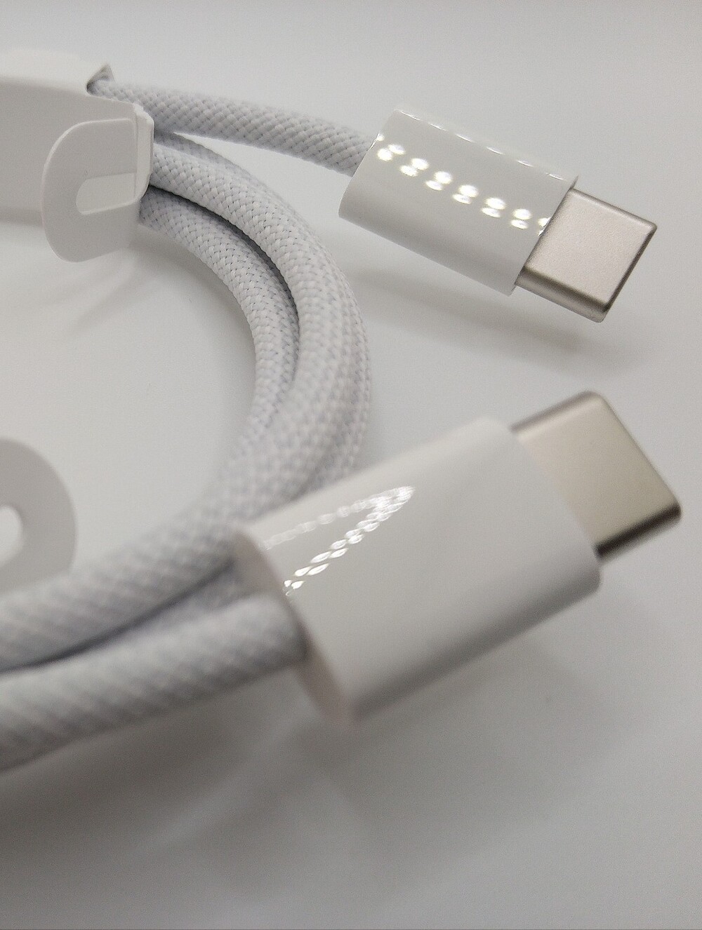Apple USB‑C to USB‑C Braided Cable (A2795) • 1m • OEM • Fast Charge • New - Picture 4 of 7